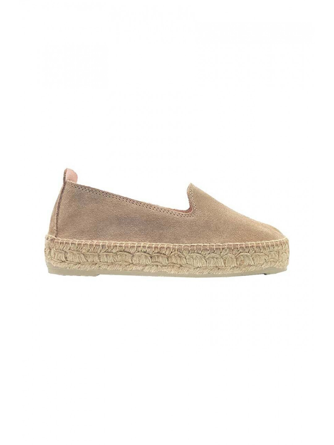 Semišové espadrilky Manebi Double Sole Espadrilles hnědá barva na platformě W 1 9 D0